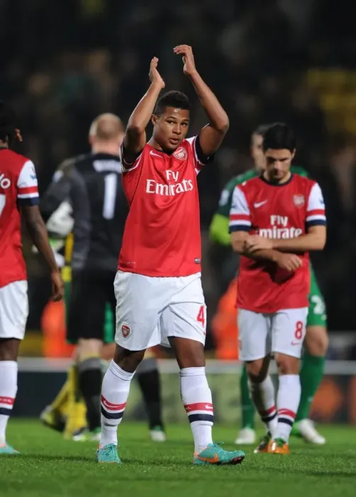 Framed Print : Serge Gnabry: Arsenal's Standout Performance at Norwich City (2012-13)