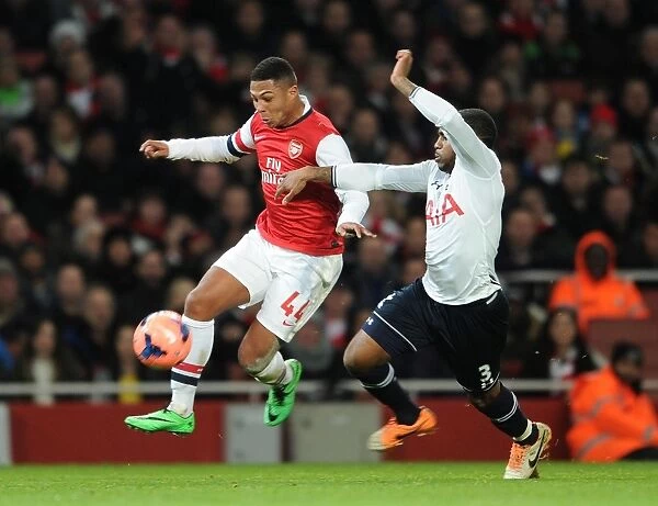 Serge Gnabry Outmaneuvers Danny Rose in Intense Arsenal v Tottenham FA Cup Clash