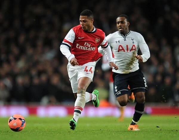 Serge Gnabry Outsmarts Danny Rose: Intense Arsenal vs. Tottenham FA Cup Showdown
