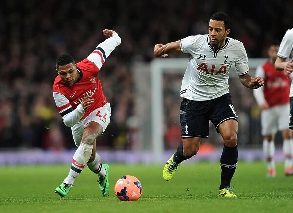 Serge Gnabry's Magic: Arsenal's FA Cup Triumph Over Tottenham (2013-14) - Outwitting Dembele at Emirates