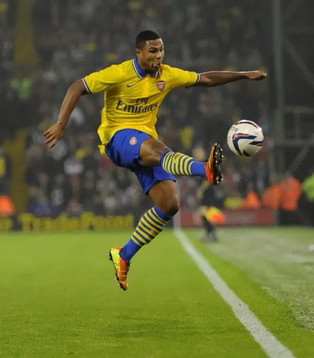 Framed Print : Serge Gnabry's Standout Performance: Arsenal's Capital One Cup Victory over West Bromwich Albion Framed Print : Serge Gnabry's Standout Performance: Arsenal's Capital One Cup Victory over West Bromwich Albion