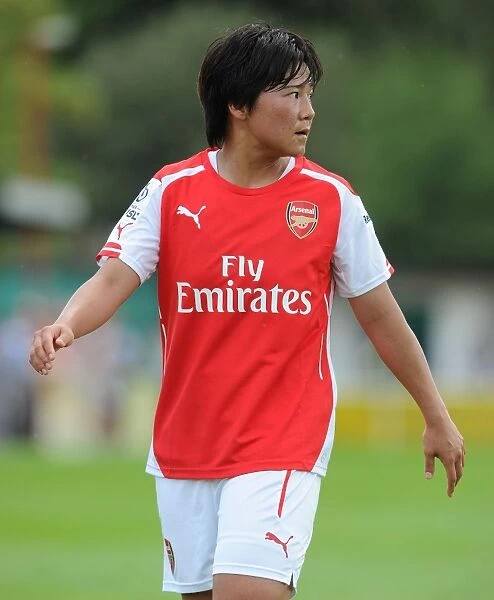 Shinobu Ohno in Action: Arsenal Ladies vs. Millwall Lionesses - WSL Continental Cup