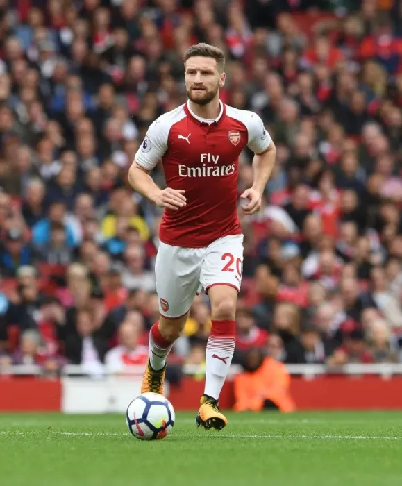 Framed Print : Shkodran Mustafi Focuses in Arsenal's Battle Against Brighton & Hove Albion (2017-18) Framed Print : Shkodran Mustafi Focuses in Arsenal's Battle Against Brighton & Hove Albion (2017-18)