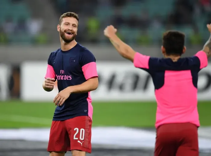 Framed Print : Shkodran Mustafi Prepares for Arsenal's Europa League Clash Against Qarabag Framed Print : Shkodran Mustafi Prepares for Arsenal's Europa League Clash Against Qarabag