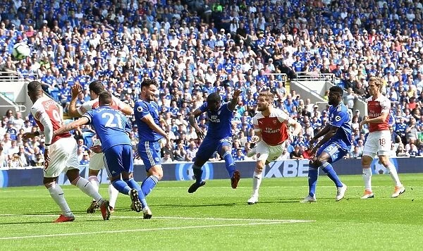 Shkodran Mustafi Scores the Winning Goal: Cardiff City vs. Arsenal FC, Premier League 2018-19