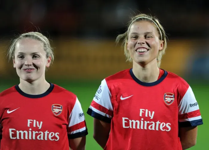 Framed Print : Showdown at Underhill: Kim Little and Gilly Flaherty Lead Arsenal Ladies against Birmingham City Ladies in the FA WSL Continental Cup Final