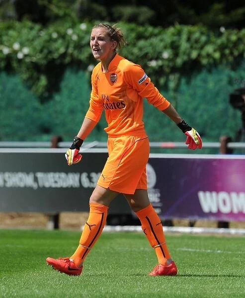 Siobhan Chamberlain in Action: Millwall Lionesses vs Arsenal Ladies, WSL Continental Cup