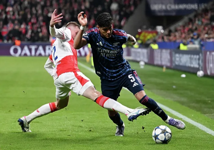 Framed Print : SK Slavia Praha v Arsenal FC - UEFA Champions League 2025 / 26 League Phase MD4 Framed Print : SK Slavia Praha v Arsenal FC - UEFA Champions League 2025 / 26 League Phase MD4