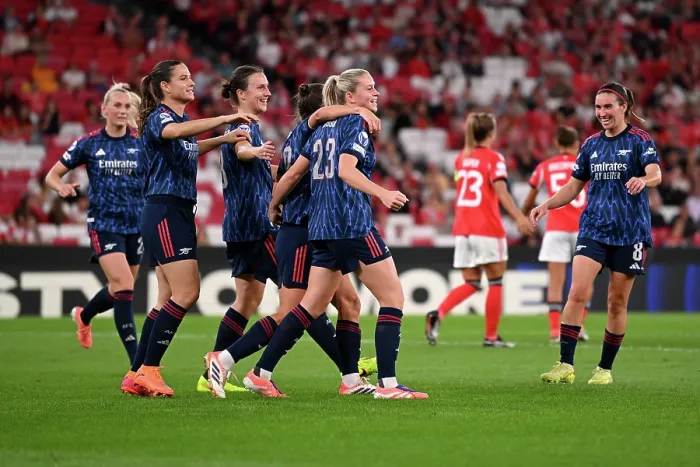 Framed Print : SL Benfica v Arsenal FC - UEFA Women's Champions League 2025 / 26 League Phase MD2 SL Benfica v Arsenal FC - UEFA Women's Champions League 2025 / 26 League Phase MD2