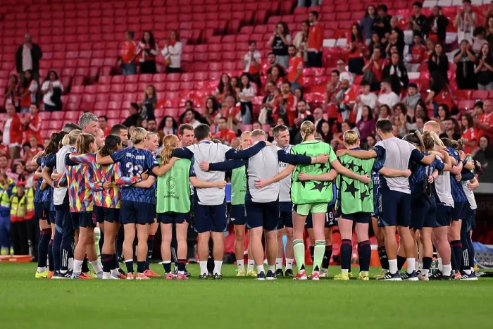 Framed Print : SL Benfica v Arsenal FC - UEFA Women's Champions League 2025 / 26 League Phase MD2 SL Benfica v Arsenal FC - UEFA Women's Champions League 2025 / 26 League Phase MD2