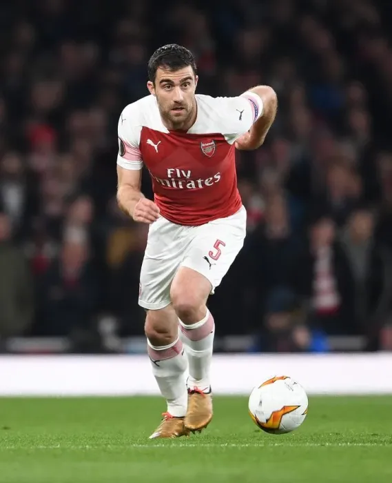Framed Print : Sokratis in Action: Arsenal vs. Napoli - Europa League Quarterfinal, Emirates Stadium Framed Print : Sokratis in Action: Arsenal vs. Napoli - Europa League Quarterfinal, Emirates Stadium