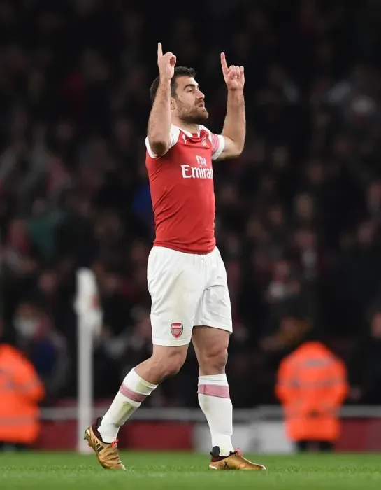 Framed Print : Sokratis (Arsenal). Arsenal 2:0 Newcastle United Framed Print : Sokratis (Arsenal). Arsenal 2:0 Newcastle United