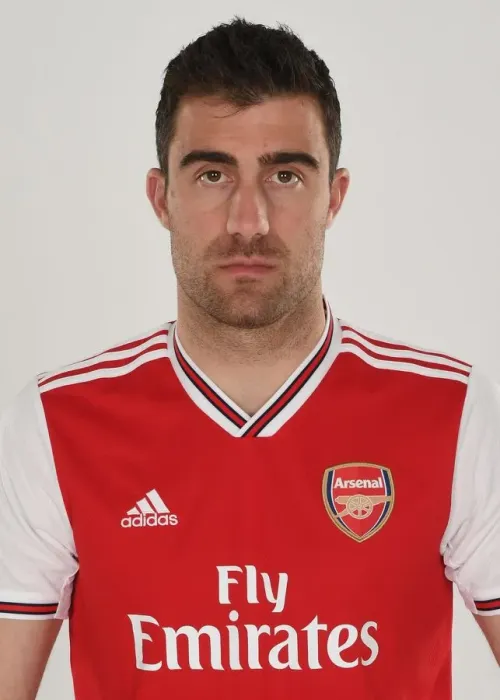 Framed Print : Sokratis of Arsenal. Arsenal Training Ground