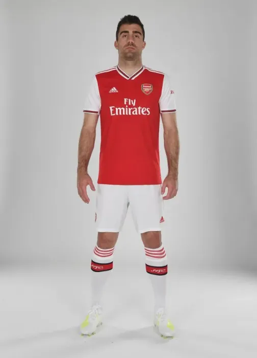 Framed Print : Sokratis of Arsenal. Arsenal Training Ground