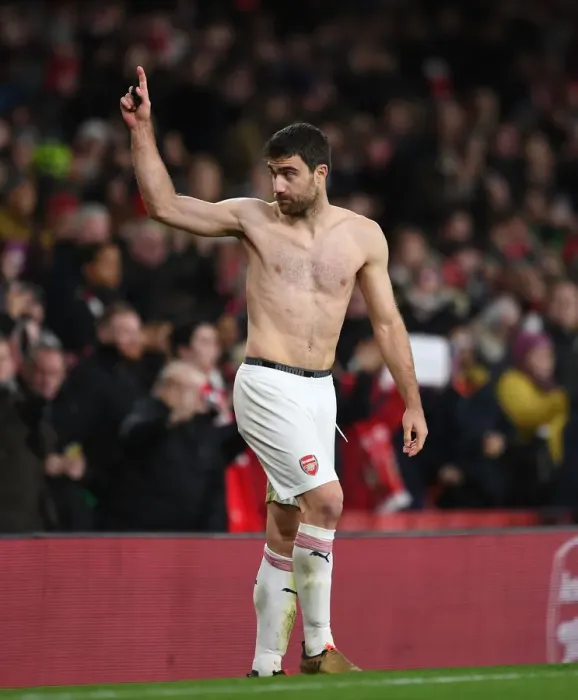Framed Print : Sokratis: Arsenal's Defensive Fortitude after Arsenal FC vs Fulham FC, Premier League 2018-19 Framed Print : Sokratis: Arsenal's Defensive Fortitude after Arsenal FC vs Fulham FC, Premier League 2018-19