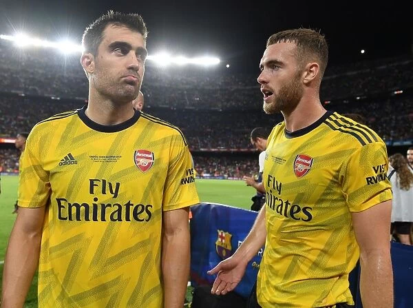 Sokratis and Chambers: Arsenal's Defensive Duo Reflect After FC Barcelona Friendly