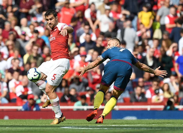 Sokratis Outmuscles Arnautovic: Arsenal vs West Ham United, Premier League 2018-19