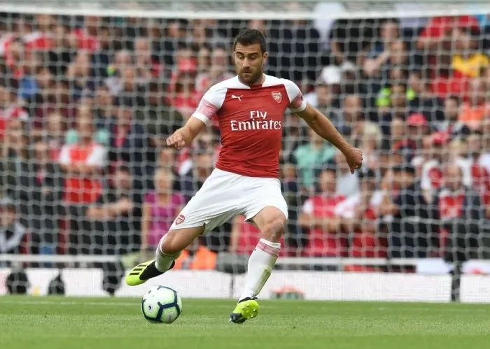 Framed Print : Sokratis Papastathopoulos: In Action Against Manchester City, Arsenal Premier League 2018-19 Framed Print : Sokratis Papastathopoulos: In Action Against Manchester City, Arsenal Premier League 2018-19