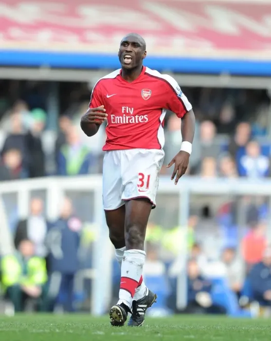 Framed Print : Sol Campbell (Arsenal). Birmingham City 1: 1 Arsenal, Barclays Premier League Framed Print : Sol Campbell (Arsenal). Birmingham City 1: 1 Arsenal, Barclays Premier League