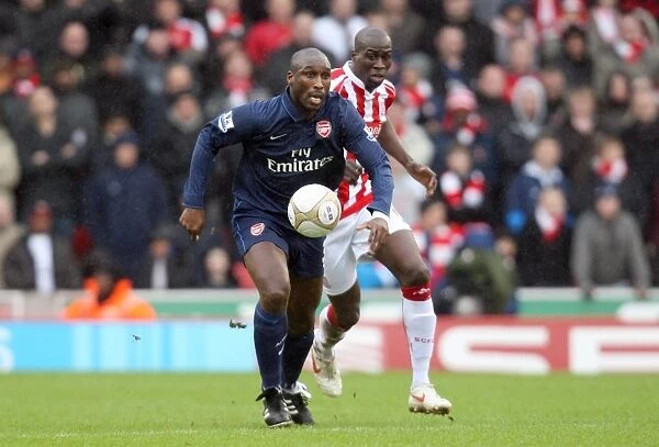 Sol Campbell vs. Mamady Sidibe: A FA Cup Battle at Britannia Stadium (3:1 in favor of Stoke)