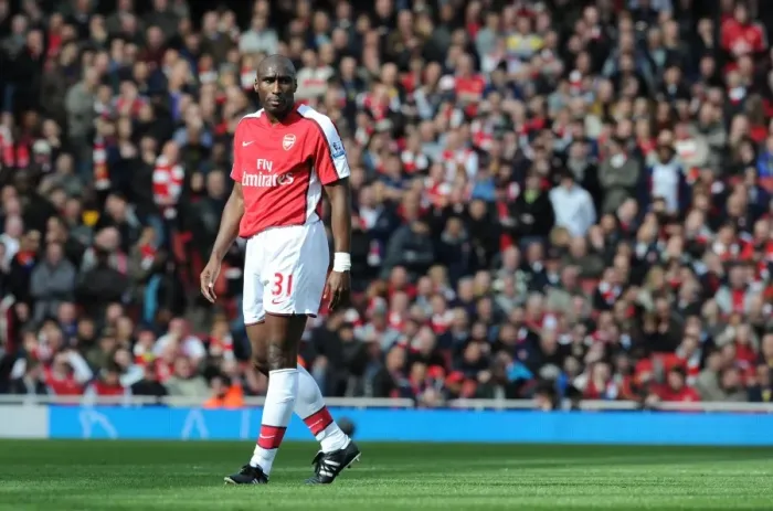 Framed Print : Sol Campbell's Game-winning Goal: Arsenal 1-0 Wolverhampton Wanderers, FA Premier League 2010