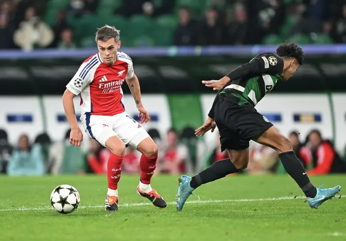 Framed Print : Sporting Clube de Portugal v Arsenal FC - UEFA Champions League 2024 / 25 League Phase MD5 Framed Print : Sporting Clube de Portugal v Arsenal FC - UEFA Champions League 2024 / 25 League Phase MD5