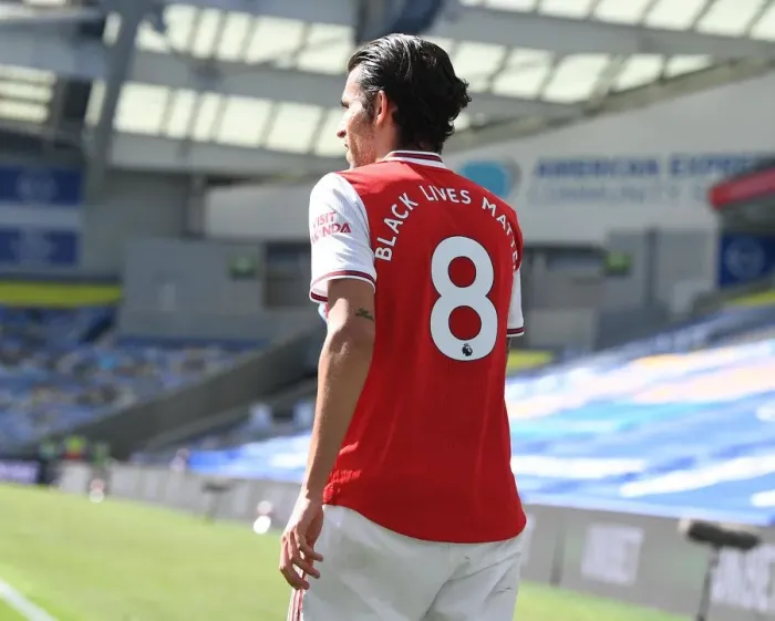 Framed Print : Empty Stands: Dani Ceballos of Arsenal in Action against Brighton & Hove Albion, Premier League 2019-2020 Framed Print : Empty Stands: Dani Ceballos of Arsenal in Action against Brighton & Hove Albion, Premier League 2019-2020