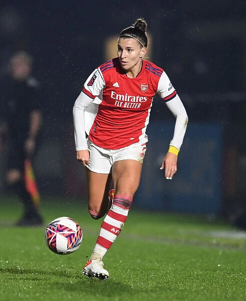 Steph Catley in Action: Arsenal Women vs. Reading Women, FA WSL Match (2021-22)