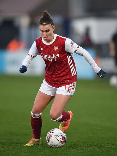 Steph Catley in Action: Arsenal Women vs Birmingham City Women, FA WSL (December 2020)