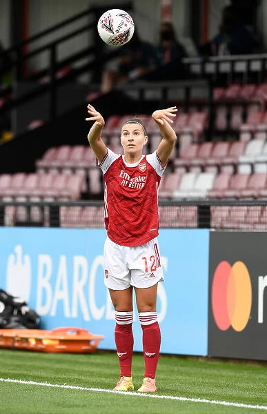 Steph Catley in Action: Arsenal Women vs Reading Women, FA WSL Match