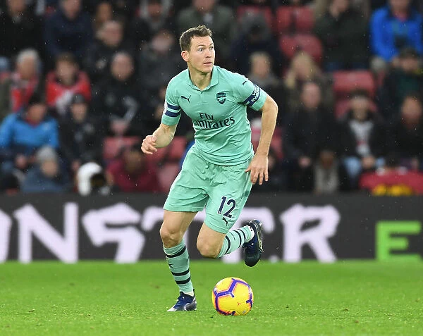 Stephan Lichtsteiner in Action: Arsenal vs Southampton, Premier League