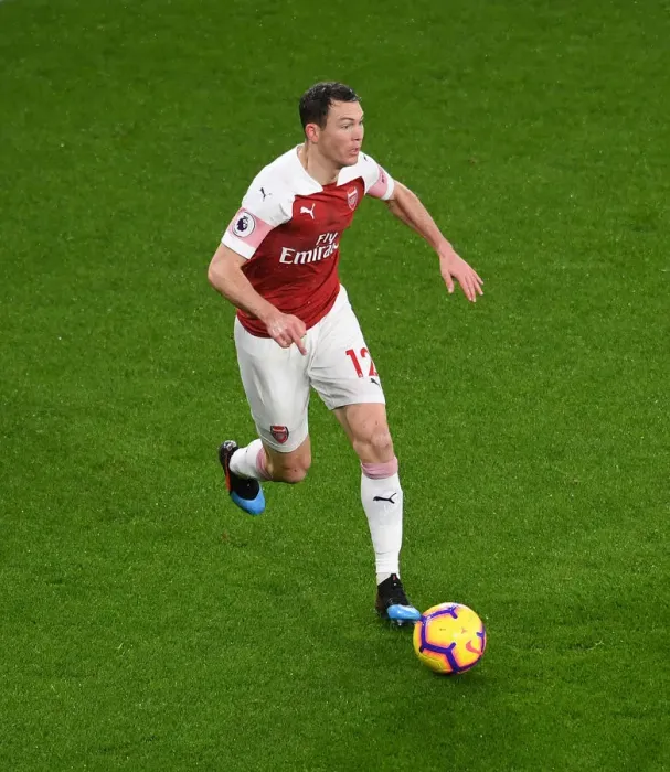 Framed Print : Stephan Lichtsteiner in Action: Arsenal vs. Cardiff (Premier League 2018-19) Framed Print : Stephan Lichtsteiner in Action: Arsenal vs. Cardiff (Premier League 2018-19)
