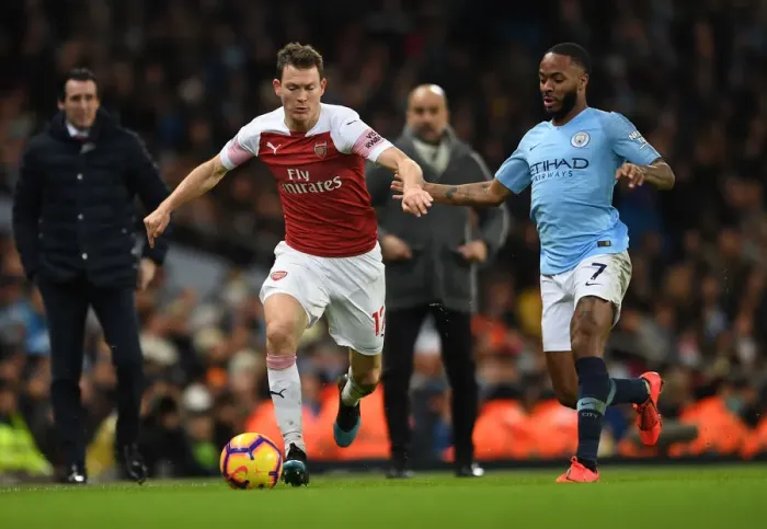 Framed Print : Stephan Lichtsteiner vs. Raheem Sterling: A Premier League Showdown at Etihad Stadium Framed Print : Stephan Lichtsteiner vs. Raheem Sterling: A Premier League Showdown at Etihad Stadium