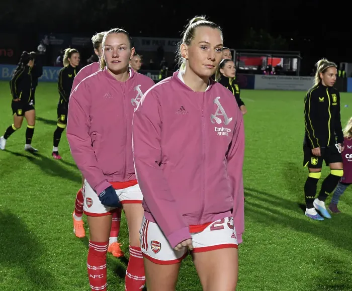 Framed Print : Stina Blackstenius Prepares for Arsenal's FA Women's League Cup Showdown against Aston Villa Framed Print : Stina Blackstenius Prepares for Arsenal's FA Women's League Cup Showdown against Aston Villa