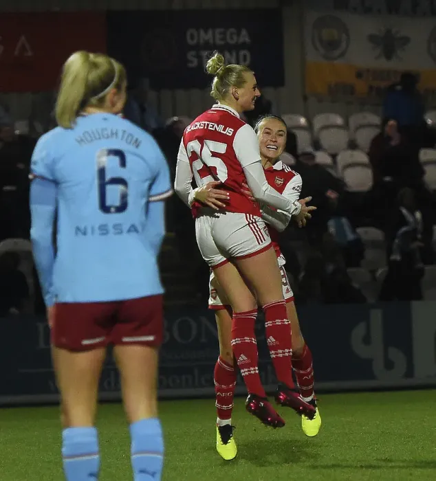 Framed Print : Stina Blackstenius Scores Dramatic FA Cup Semi-Final Winning Goal for Arsenal Women Against Manchester City Framed Print : Stina Blackstenius Scores Dramatic FA Cup Semi-Final Winning Goal for Arsenal Women Against Manchester City