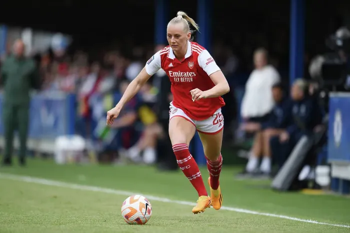 Framed Print : Stina Blackstenius Scores the Thrilling Winner for Arsenal Against Chelsea in FA Women's Super League Framed Print : Stina Blackstenius Scores the Thrilling Winner for Arsenal Against Chelsea in FA Women's Super League