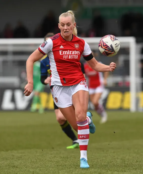 Framed Print : Stina Blackstenius Star Performance: Arsenal Women vs Manchester United Women in FA WSL Clash