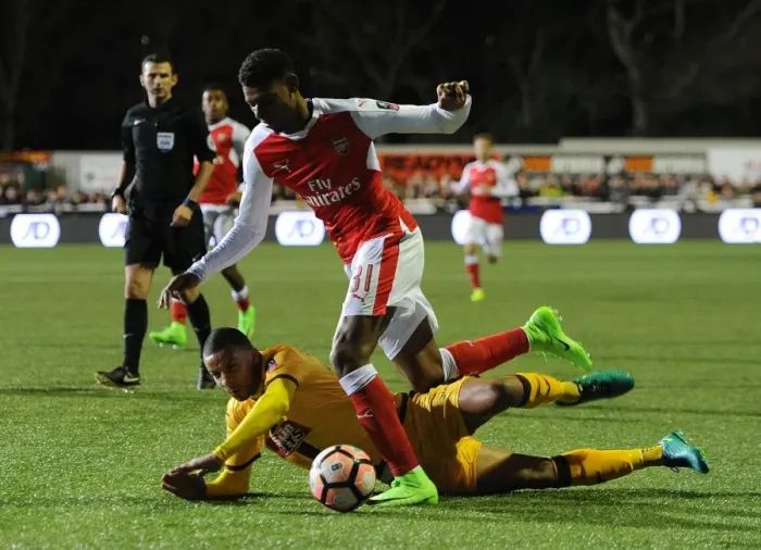 Framed Print : Sutton United vs. Arsenal: The Emirates FA Cup Fifth Round Battle