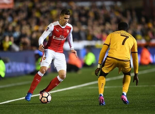 Sutton United vs. Arsenal: The FA Cup Fifth Round Clash - Gabriel vs. Hudson-Odoi