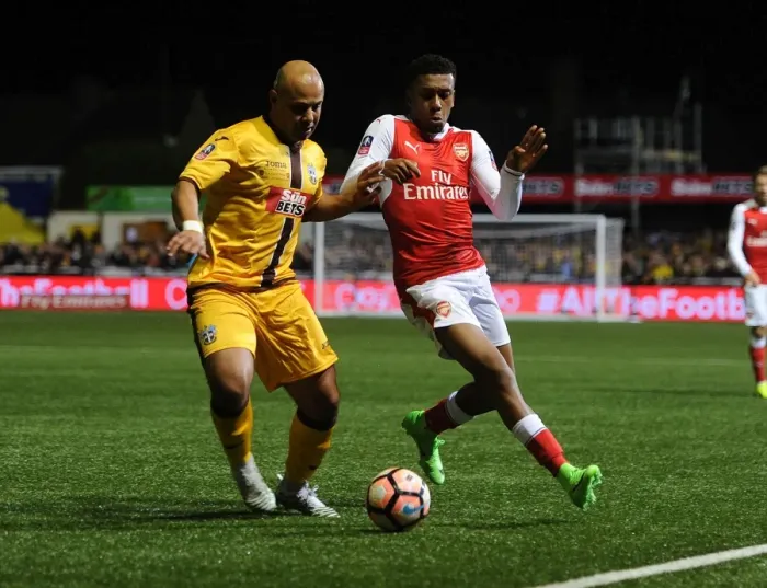 Framed Print : Sutton United's Historic FA Cup Upset: Arsenal Stunned by Underdogs Framed Print : Sutton United's Historic FA Cup Upset: Arsenal Stunned by Underdogs
