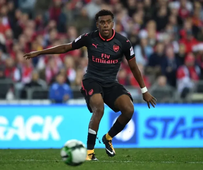 Framed Print : SYDNEY, NEW SOUTH WALES - JULY 13: Alex Iwobi of Arsenal during the pre-season friendly match between Sydney FC Framed Print : SYDNEY, NEW SOUTH WALES - JULY 13: Alex Iwobi of Arsenal during the pre-season friendly match between Sydney FC