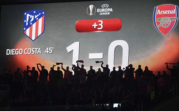 The Tense Europa League Semi-Final Showdown at Atletico Madrid: Arsenal vs. Atletico Madrid (2017-18)