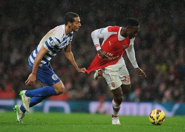 Tense Rivalry: Welbeck vs. Ferdinand Clash at Arsenal vs. QPR