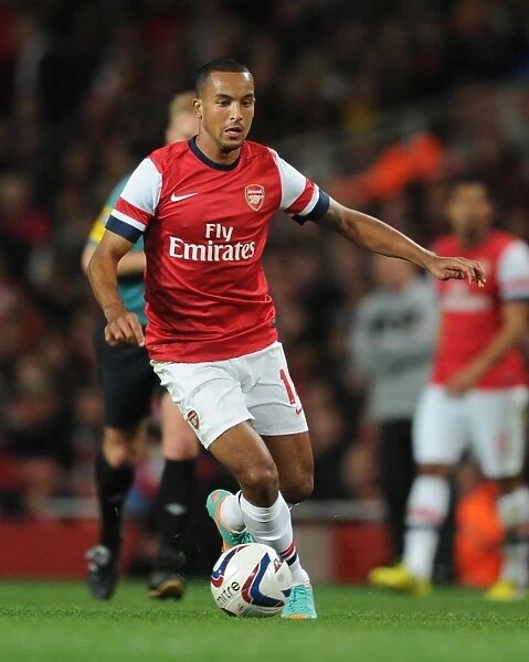 Theo Walcott in Action: Arsenal vs Coventry City - Capital One Cup 2012-13