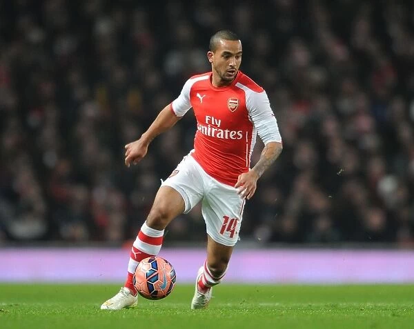 Theo Walcott in Action: Arsenal vs Hull City - FA Cup 2014-15