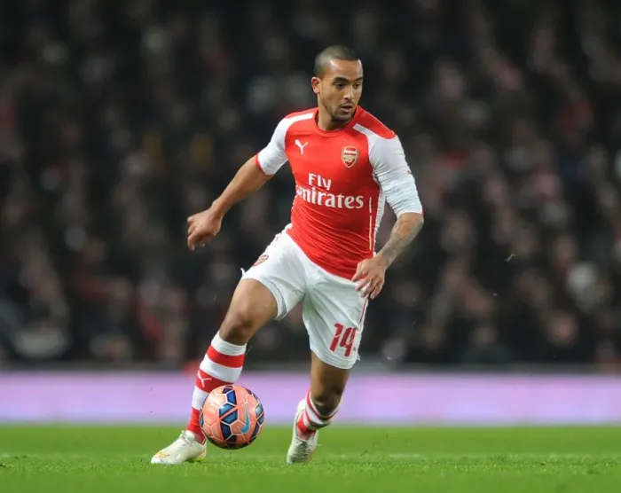 Framed Print : Theo Walcott in Action: Arsenal vs Hull City - FA Cup 2014-15 Framed Print : Theo Walcott in Action: Arsenal vs Hull City - FA Cup 2014-15