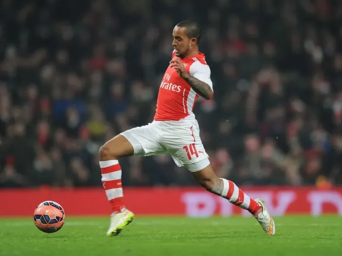 Framed Print : Theo Walcott in Action: Arsenal vs Hull City - FA Cup Third Round, 2015 Framed Print : Theo Walcott in Action: Arsenal vs Hull City - FA Cup Third Round, 2015