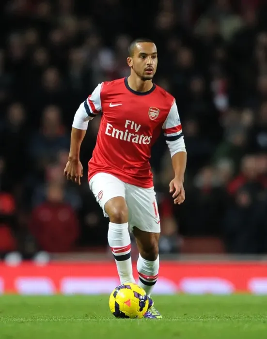 Framed Print : Theo Walcott in Action: Arsenal vs Southampton, Premier League 2013-14 Framed Print : Theo Walcott in Action: Arsenal vs Southampton, Premier League 2013-14