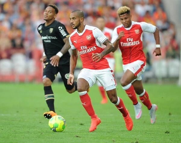 Theo Walcott in Action: Arsenal's Pre-Season Clash against RC Lens, 2016
