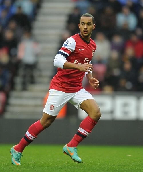 Theo Walcott in Action: Wigan Athletic vs. Arsenal, Premier League 2012-13